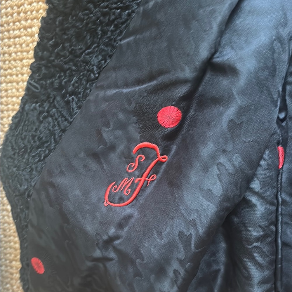 Vintage Mink Sheep Fur Cropped Jacket - Picture 3 of 10